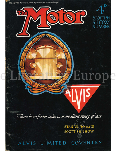 1938 THE MOTOR MAGAZINE 1925 ENGELS