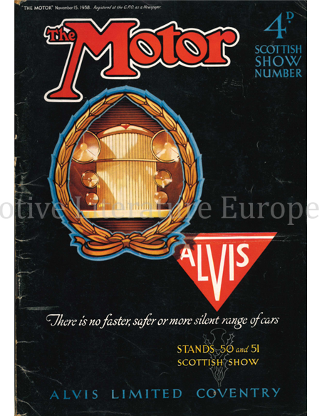 1938 THE MOTOR MAGAZIN 1925 ENGLISH