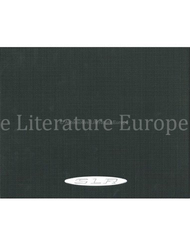 2007 MERCEDES BENZ SLR MCLAREN ROADSTER HARDCOVER BOX BROCHURE ENGELS