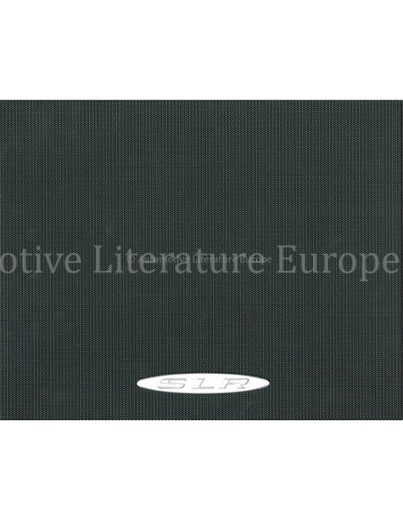 2007 MERCEDES BENZ SLR MCLAREN ROADSTER HARDBACK BOX BROCHURE ENGLISH