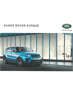 2017 RANGE ROVER EVOQUE BROCHURE NEDERLANDS