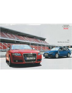 2004 AUDI S4 BROCHURE NEDERLANDS