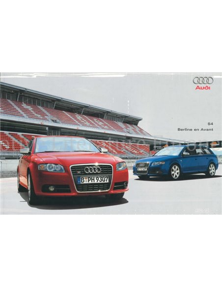 2004 AUDI S4 BROCHURE NEDERLANDS