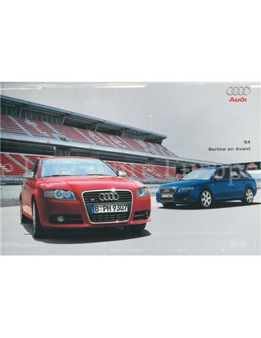 2005 AUDI S4 BROCHURE DUTCH