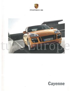 2009 PORSCHE CAYENNE HARDBACK BROCHURE DUTCH