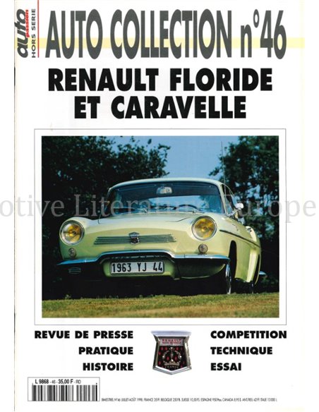 1998 AUTO COLLECTION MAGAZINE 46 FRENCH