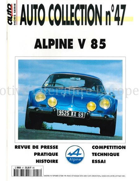 1998 AUTO COLLECTION MAGAZINE 47 FRENCH