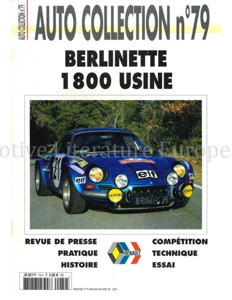 2008 AUTO COLLECTION MAGAZINE 79 FRENCH
