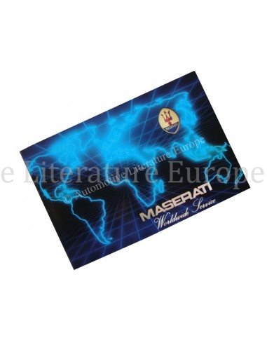 1986 MASERATI VERKAUF UND KUNDENDIENST HANDBUCH
