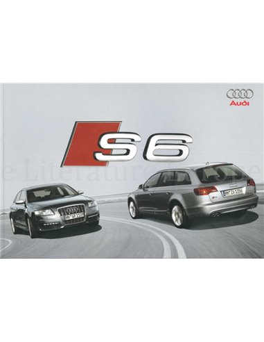 2006 AUDI S6 PROSPEKT DEUTSCH