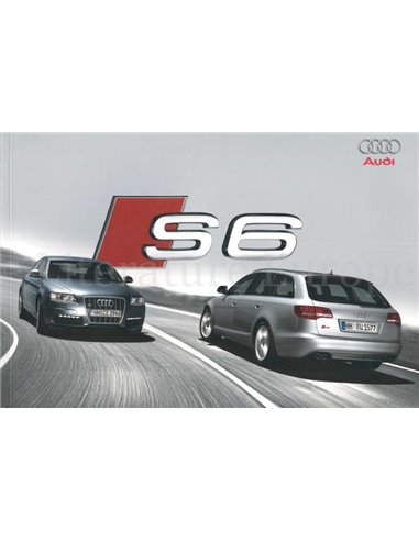 2008 AUDI S6 BROCHURE FRANS