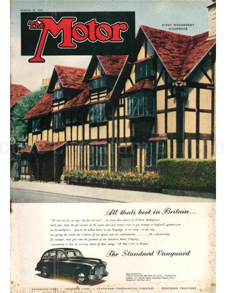 1951 THE MOTOR MAGAZIN 2562 ENGLISH