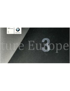 2005 BMW 3 SERIE SEDAN BROCHURE DUITS