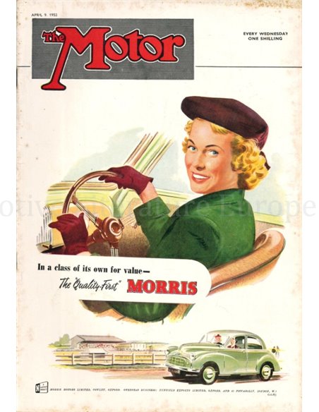 1952 THE MOTOR MAGAZINE 2613 ENGELS