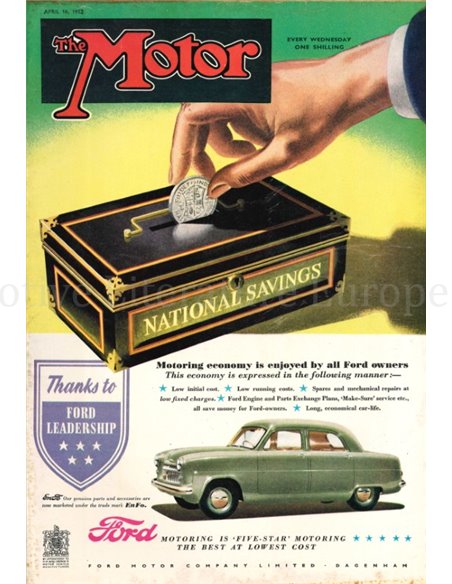 1952 THE MOTOR MAGAZINE 2618 ENGLISH