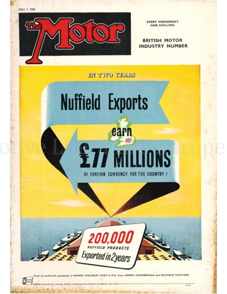 1952 THE MOTOR MAGAZINE 2621 ENGELS