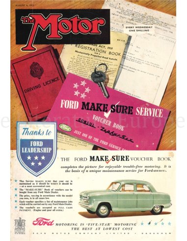 1952 THE MOTOR MAGAZIN 2634 ENGLISH