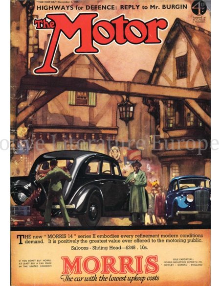 1938 THE MOTOR MAGAZINE 1923 ENGLISH