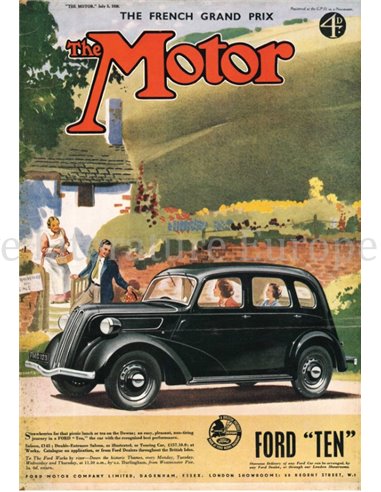 1938 THE MOTOR MAGAZINE 1906 ENGLISH