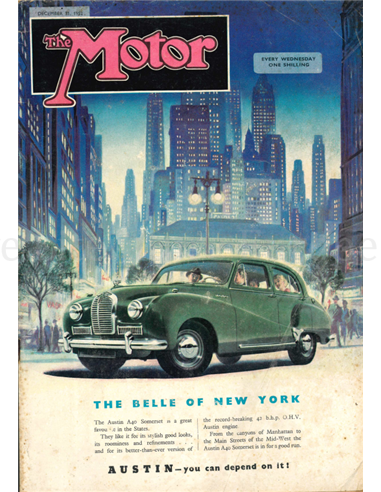 1952 THE MOTOR MAGAZIN 2655 ENGLISH