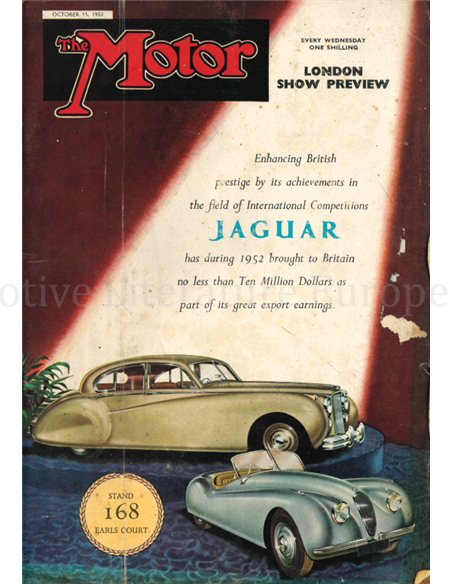 1952 THE MOTOR MAGAZIN 2644 ENGLISH