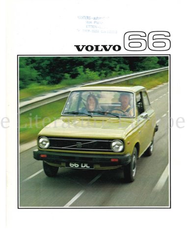 1976 VOLVO 66 PROSPEKT NIEDERLÄNDISCH