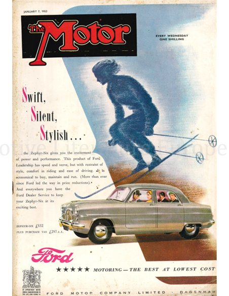 1953 THE MOTOR MAGAZINE 2656 ENGLISH