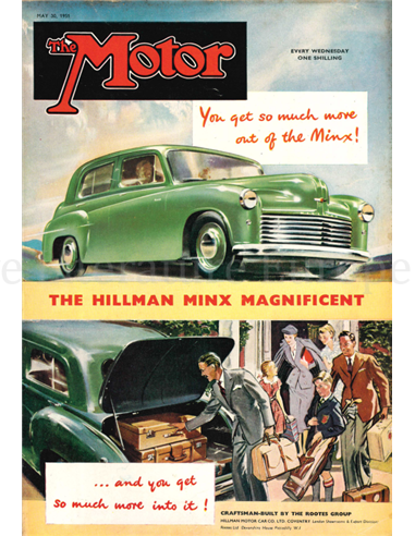 1951 THE MOTOR MAGAZINE 2572 ENGLISH