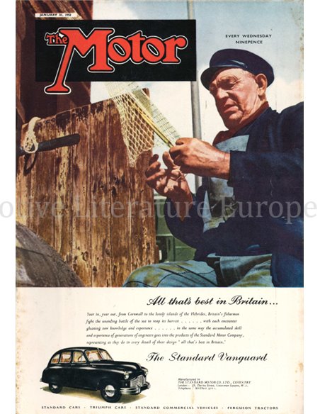 1951 THE MOTOR MAGAZINE 2555 ENGLISH