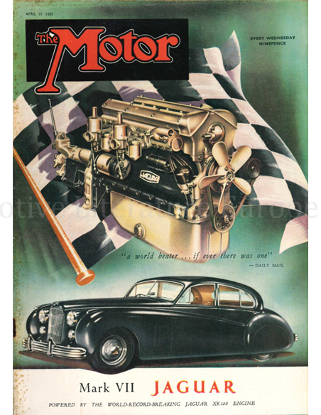 1951 THE MOTOR MAGAZIN 2575 ENGLISH