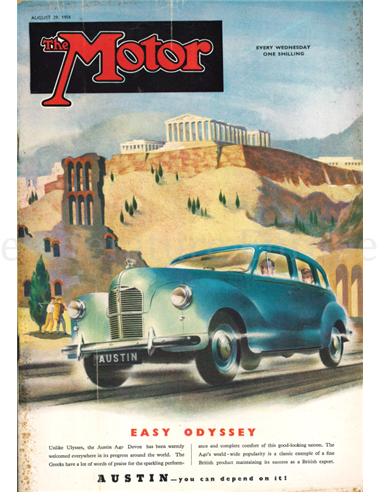 1951 THE MOTOR MAGAZIN 2581 ENGLISH