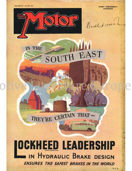 1947 THE MOTOR MAGAZIN 2364 ENGLISH