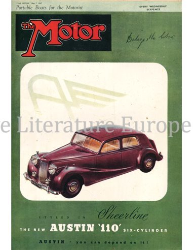 1947 THE MOTOR MAGAZIN 2365 ENGLISH