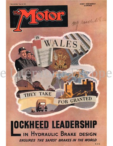 1947 THE MOTOR MAGAZINE 2368 ENGELS