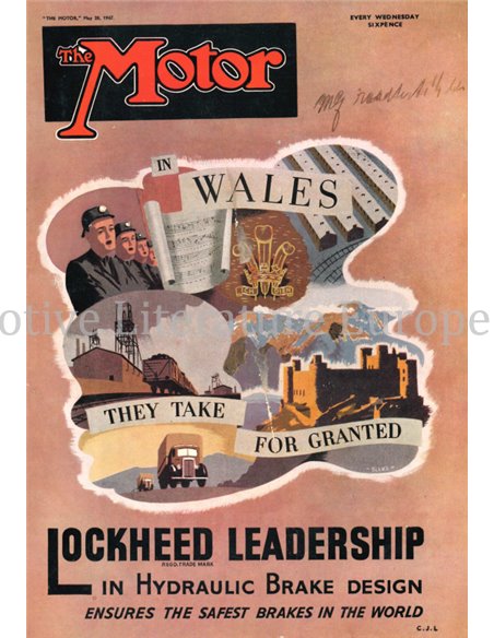 1947 THE MOTOR MAGAZINE 2368 ENGLISH