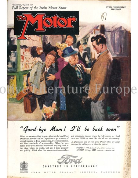 1947 THE MOTOR MAGAZIN 2358 ENGLISH