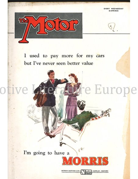 1947 THE MOTOR MAGAZINE 2356 ENGELS