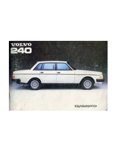 1984 VOLVO 240 INSTRUCTIEBOEKJE FINS