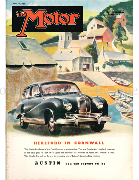 1951 THE MOTOR MAGAZIN 2565 ENGLISH