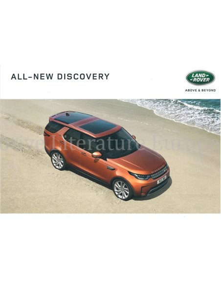 2016 LAND ROVER DISCOVERY BROCHURE DUTCH