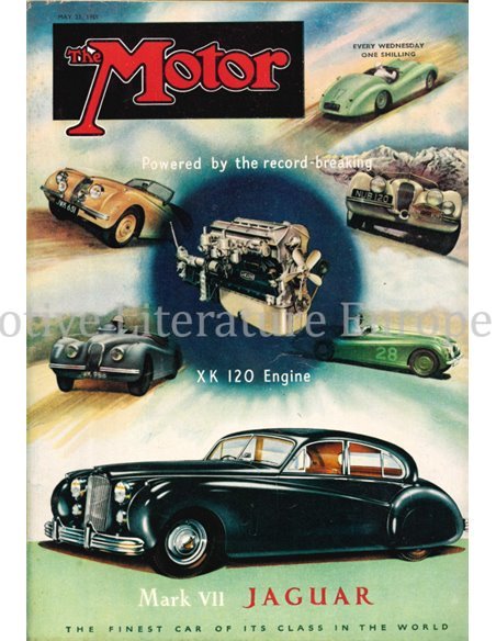 1951 THE MOTOR MAGAZIN 2571 ENGLISH