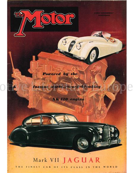 1951 THE MOTOR MAGAZIN 2563 ENGLISH