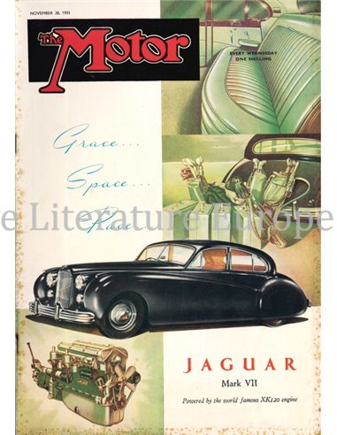 1951 THE MOTOR MAGAZIN 2598 ENGLISH