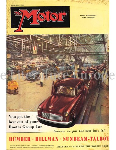1951 THE MOTOR MAGAZIN 2599 ENGLISH