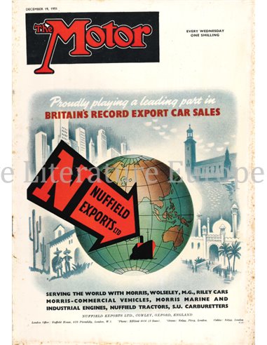 1951 THE MOTOR MAGAZIN 2601 ENGLISH