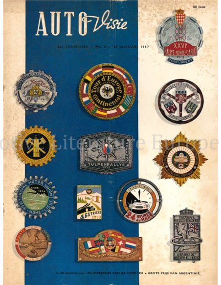 1957 AUTOVISIE MAGAZIN 02 NIEDERLÄNDISCH