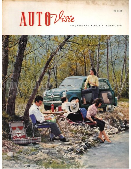 1957 AUTOVISIE MAGAZIN 08 NIEDERLÄNDISCH