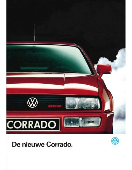 1988 VOLKSWAGEN CORRADO BROCHURE NEDERLANDS