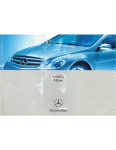 2006 MERCEDES BENZ R KLASSE INSTRUCTIEBOEKJE NEDERLANDS