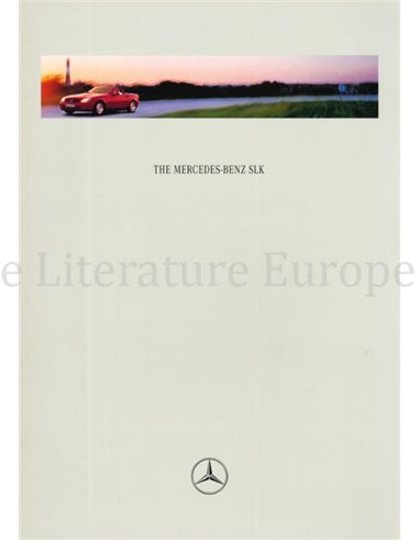 1998 MERCEDES BENZ SLK BROCHURE ENGLISH